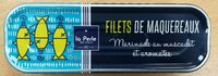 Filets maquereaux marinade au muscadet et aromate