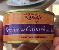 Terrine de canard au figues