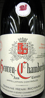 Gevrey-Chambertin "Aux Corvées" AOC 2011 Bio Domaine Henri Richard