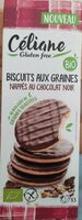 Biscuits aux graines l'appétit au chocolat noir
