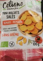 Mini biscuits sales - tomate romarin