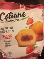 Mini mufins sans gluten Fraise