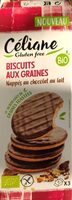 Biscuits aux graines nappes au chocolat au lait