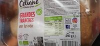 Grandes tranches au levain
