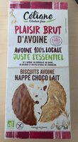 Biscuits avoine nappé chocolat