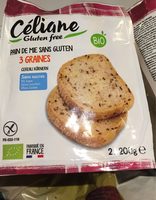 Pain de mie 3 graines bio