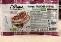 Grandes tranches au levain