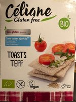 Celiane Cracker Teff Bio