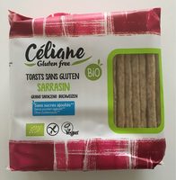 Toasts sans gluten au Sarrasin