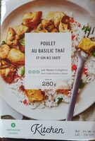 Poulet au basilic thaï et son riz sauté