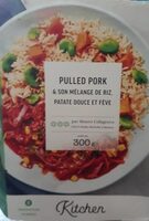 Pulled Pork riz patate douce fève