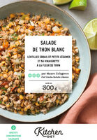 Salade de Thon Blanc, Lentilles corail et légumes