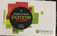 Dessert frais Pomme-Fraise