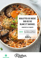 Boulettes de Boeuf et son riz