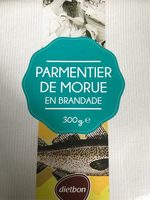 Parmentier de morue en brandade
