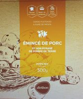 Emincé de porc, et son Ecrasé de pomme de terre