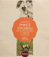 Émincé d’Agneau aux Flageolets Verts et Carottes