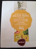 Salade repas conchiglie poulet