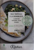 Sole tropicale à la grenobloise