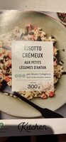 Risotto crémeux aux petits légumes d'antan