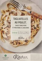 Tagliatelles au poulet sauce forestière et moutarde à l'ancienne