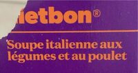 Soupe italienne aux légumes et au poulet