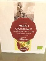 Muesli croustillant aux pépites de chocolat bio
