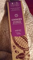 Cookies aux pépites de Chocolat sans sucre