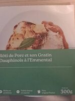 Rôti de porc gratin dauphinois