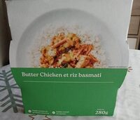 Butter Chicken et riz basmati