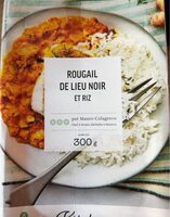 Rougail de lieu noir et riz