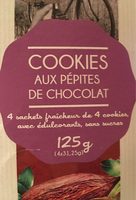 Cookies aux pepites de chocolat