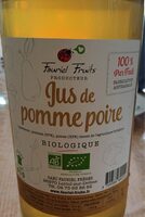 Jus de pomme poire bio