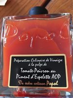 Vinaigre tomate piment espelette
