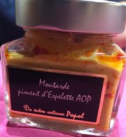 Moutarde piment d'espelette