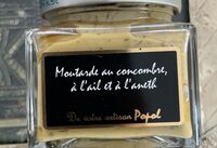 Moutarde au concombre à l’ail et à l’aneth
