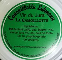 Cancoillotte la camoillotte au vin du jura