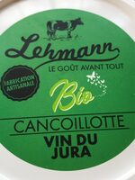 Cancoillotte bio vin du jura