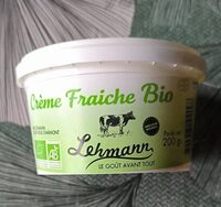 Crème fraîche Lehmann Bio