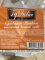 Gâteau Breton Caramel Beurre Salé
