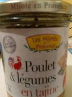 Poulet légumes en tajine