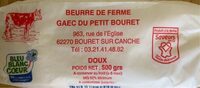 Beurre de ferme