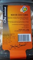 Noix de coco cubes