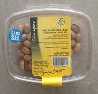 Pistaches grilllees a l'ancienne sans sel