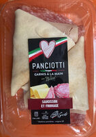 Panciotti Saucisson et fromage