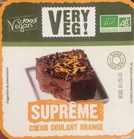 Suprême coeur coulant Orange