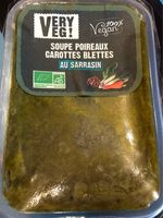 Soupe Poireaux Carottes Blettes au Sarrasin