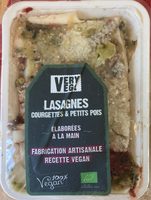 Lasagnes courgettes et petits pois
