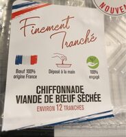 Chiffonnade viande de bœuf séchée