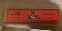 Pâte de fruit